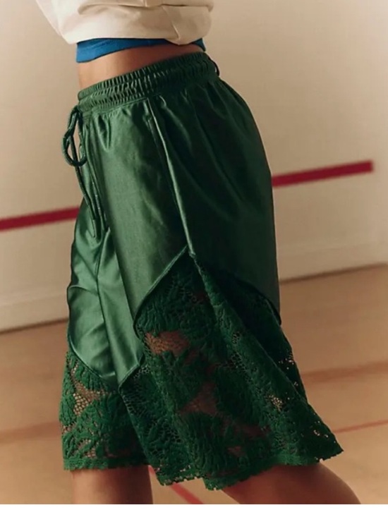 Free People Pants - FREE PEOPLE Roster Shorts in Heritage Green Sz M NWT $68